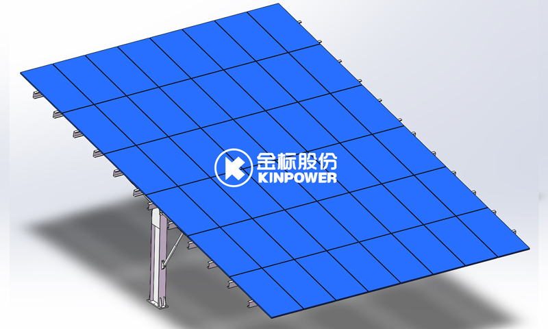 光啟雙排可調(diào)光伏車棚